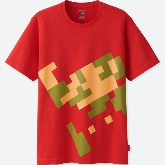 RARE‎ UNIQLO UTGP 2017 Nintendo Mario Red T-shirt - Picture 1 of 3